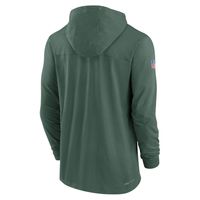 Men's Nike Green Bay Packers Sideline Pop Performance - Pullover Hoodie