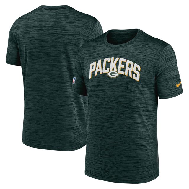 T-shirt Nike Green Bay Packers Sideline Velocity Athletic Performance pour homme – vert