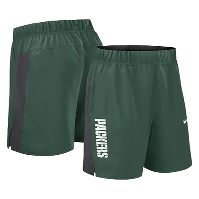 Short tissé Nike Green Bay Packers Victory Performance pour homme