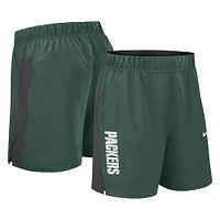 Short tissé Nike Green Bay Packers Victory Performance pour homme