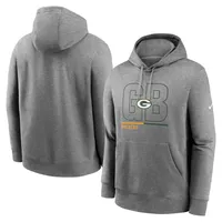 Nike Men's Club (NFL Green Bay Packers) Pullover Hoodie in Green, Size: Small | 01AD03VT7T-FXB