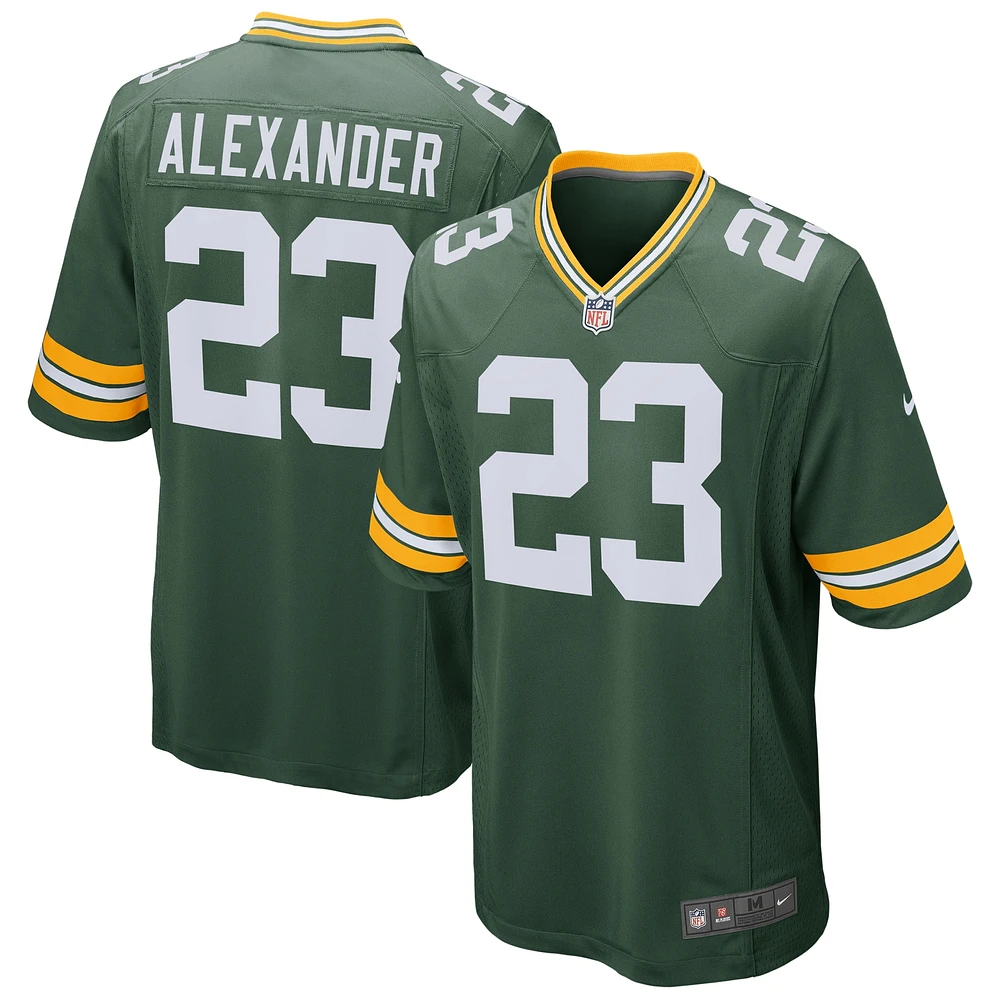 Maillot de match Nike Jaire Alexander Green Bay Packers pour homme