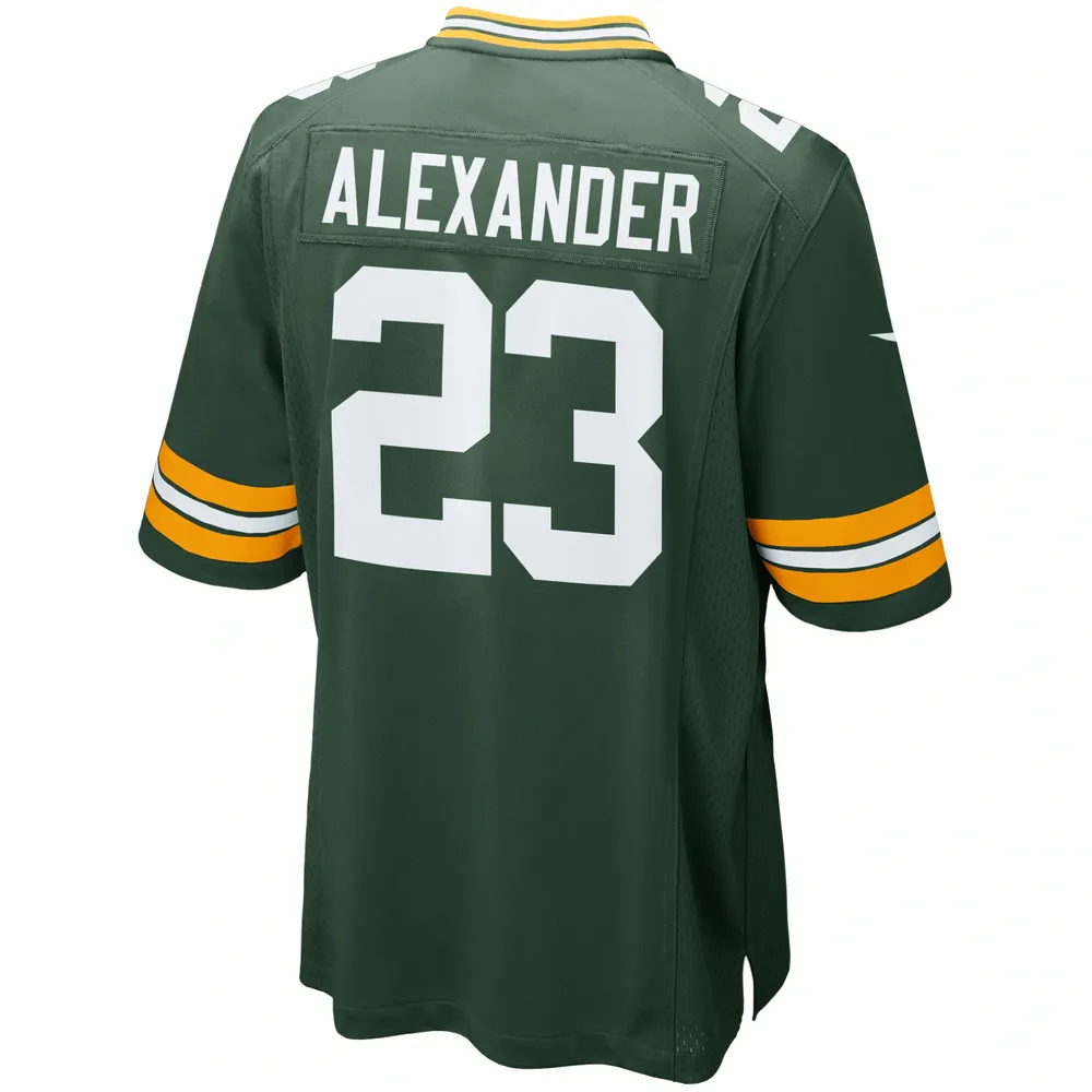 Nike Men's Nike Jaire Alexander Green Bay Packers Game Player Jersey