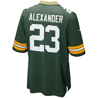 Men's Nike Jaire Alexander Green Bay Packers Game Player Jersey