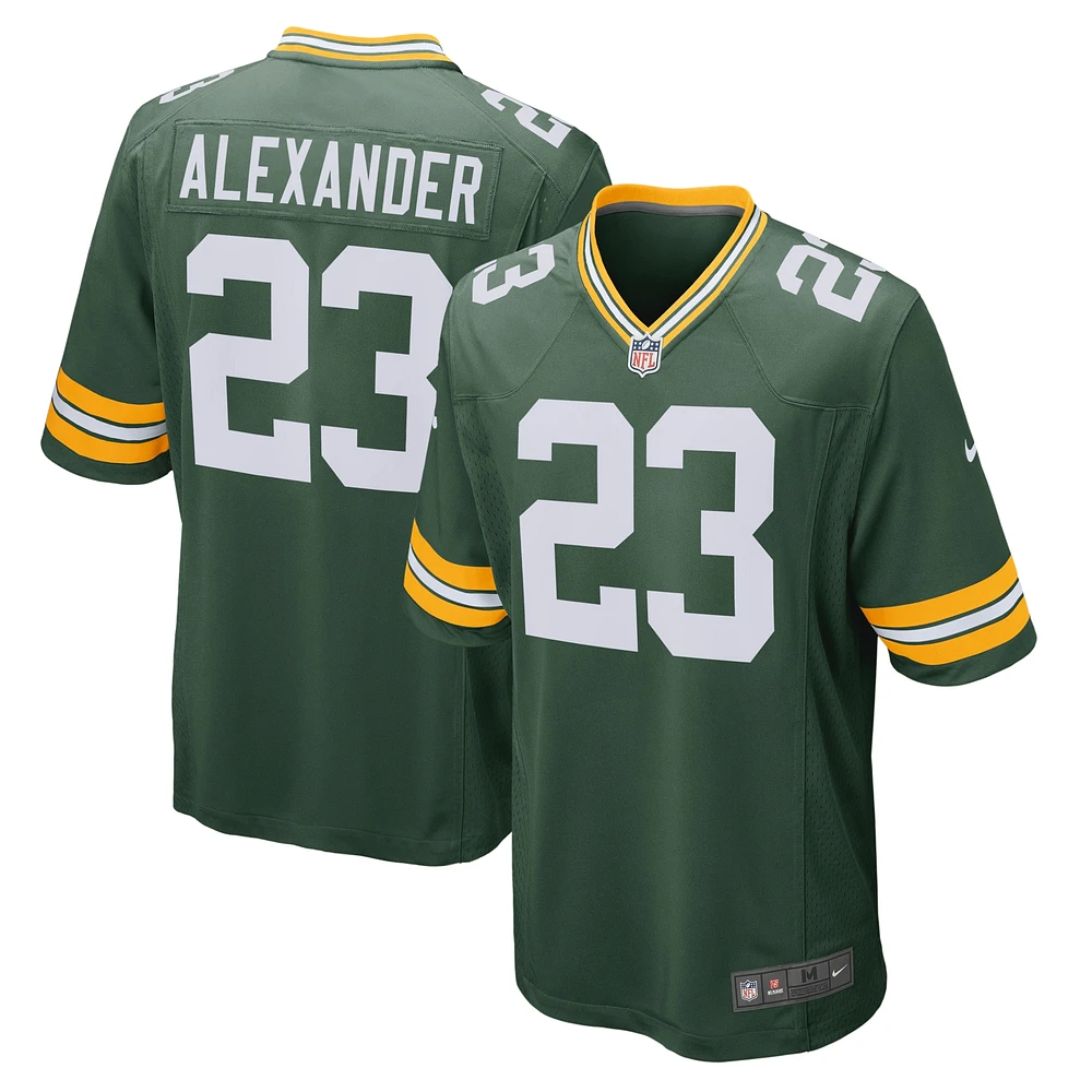 Maillot Nike Jaire Alexander Green de l'équipe match des Packers Bay pour homme