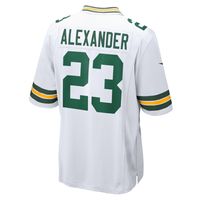 Men's Nike Jaire Alexander White Green Bay Packers Game Player Jersey