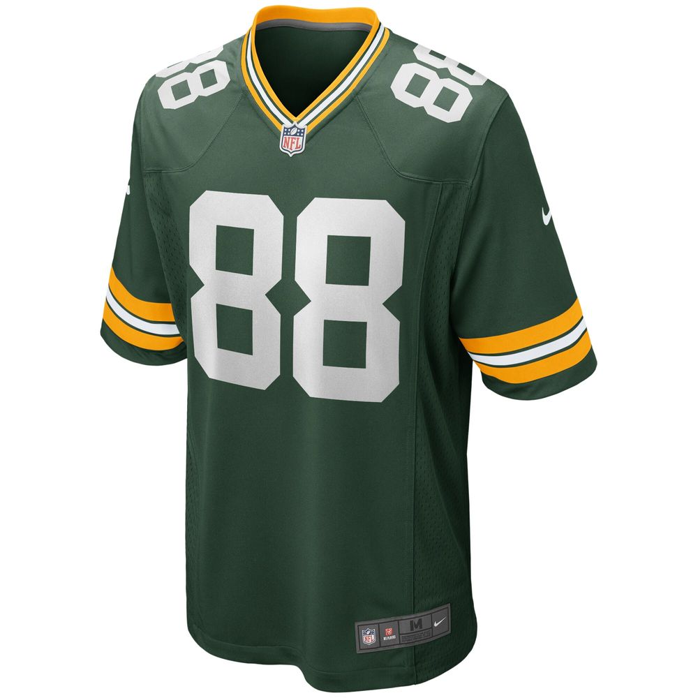 Men's Nike Jermichael Finley Green Bay Packers Game Retired Player Jersey