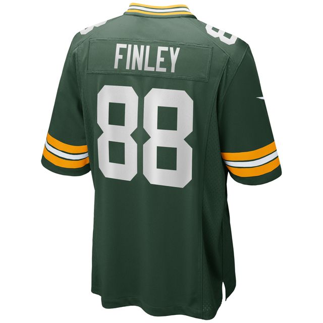 Maillot de joueur retraité Nike Jermichael Finley Green Bay Packers pour homme, vert