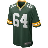 Men's Nike Jerry Kramer Green Bay Packers Game Retired Player Jersey