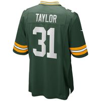 Men's Nike Jim Taylor Green Bay Packers Game Retired Player Jersey