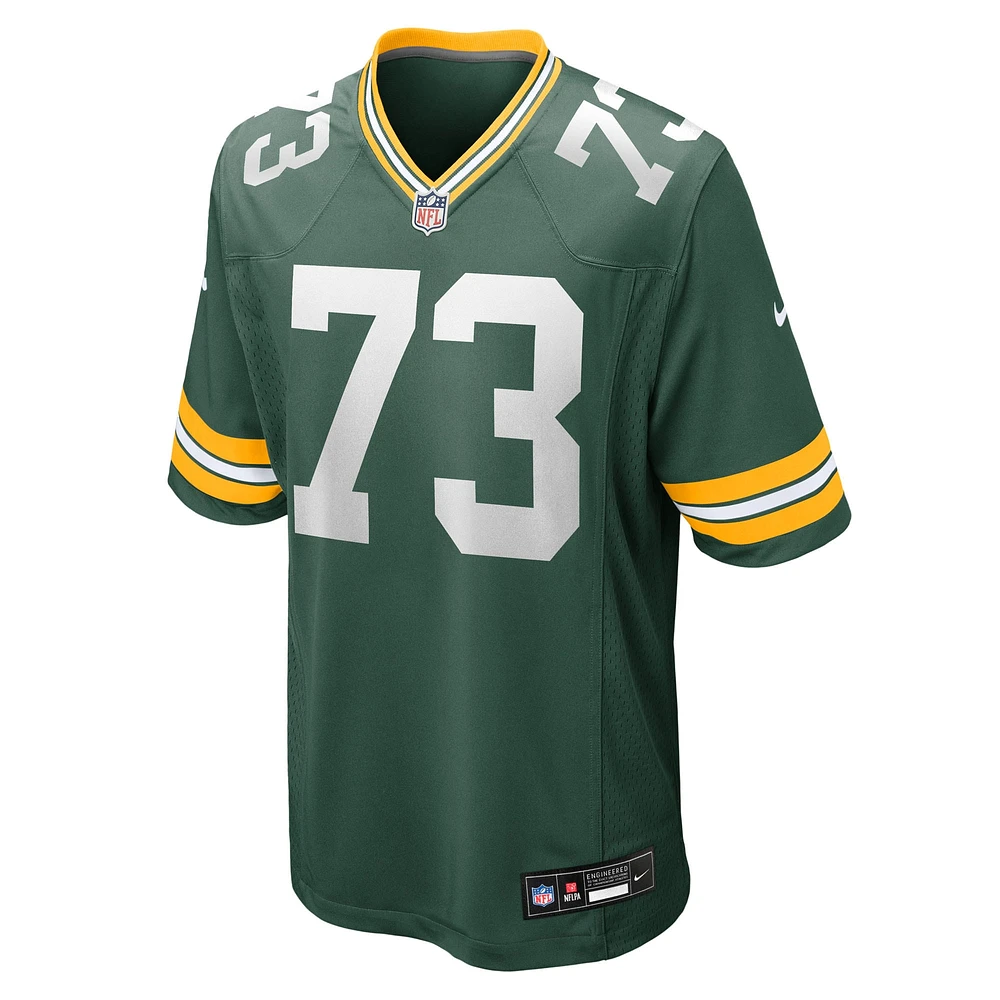 Maillot Nike John Williams vert pour homme, équipe des Green Bay Packers