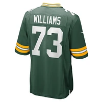 Maillot Nike John Williams vert pour homme, équipe des Green Bay Packers