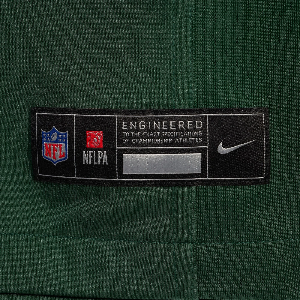 Maillot Nike John Williams vert pour homme, équipe des Green Bay Packers