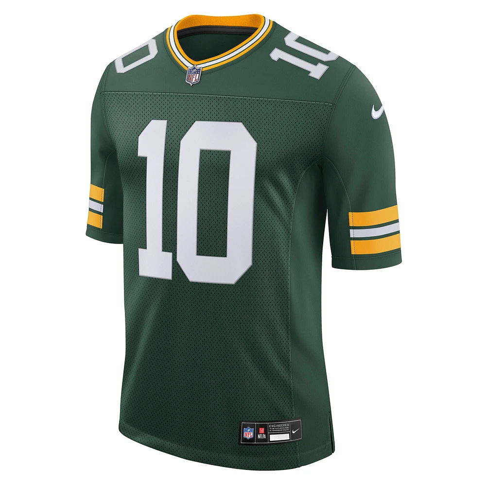 Maillot Nike Jordan Love Green Team Vapor Untouchable Limited pour homme des Packers de Bay