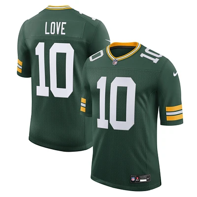 Maillot Nike Jordan Love Green Team Vapor Untouchable Limited pour homme des Packers de Bay