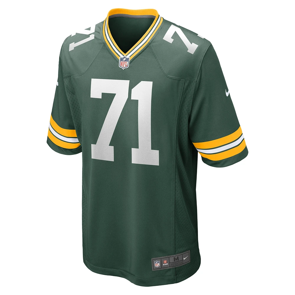 Homme Nike Josh Sitton Vert Green Bay Packers Retired Game Jersey