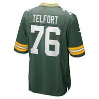 Men's Nike Kadeem Telfort  Green Bay Packers Game Jersey