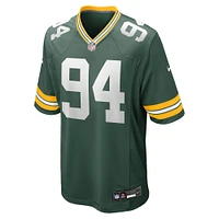 Maillot de match Nike Karl Brooks Green Bay Packers pour homme