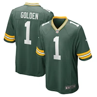Maillot Nike Matthew Golden Green pour homme, choix de premier tour la draft NFL 2025 des Packers Bay