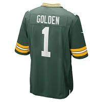Maillot Nike Matthew Golden Green pour homme, choix de premier tour la draft NFL 2025 des Packers Bay