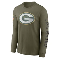 Men's Nike Olive Green Bay Packers Salute To Service