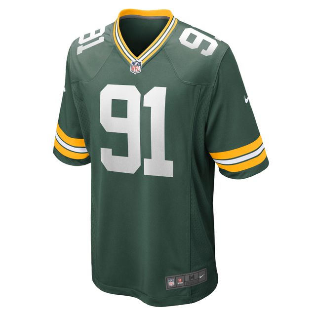 Maillot de match Nike Preston Smith Green Bay Packers pour homme