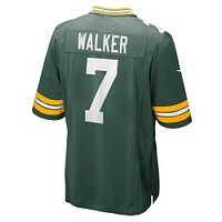 Maillot de jeu Nike Quay Walker Green Bay Packers pour homme, vert