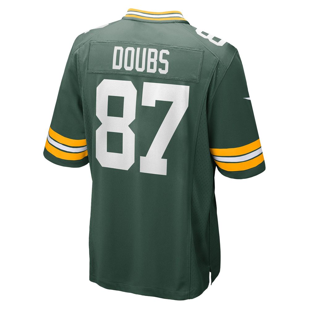 Men's Nike Romeo Doubs Green Bay Packers Game Player Jersey