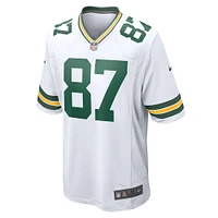 Homme Nike Romeo Doubs Blanc Green Bay Packers Game Player Jersey