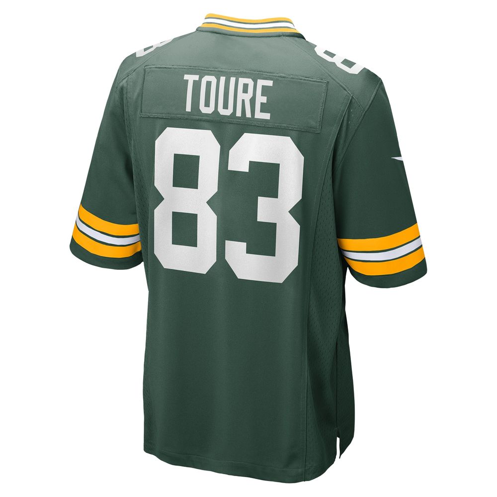 Men's Nike Samori Toure Green Bay Packers Game Player Jersey