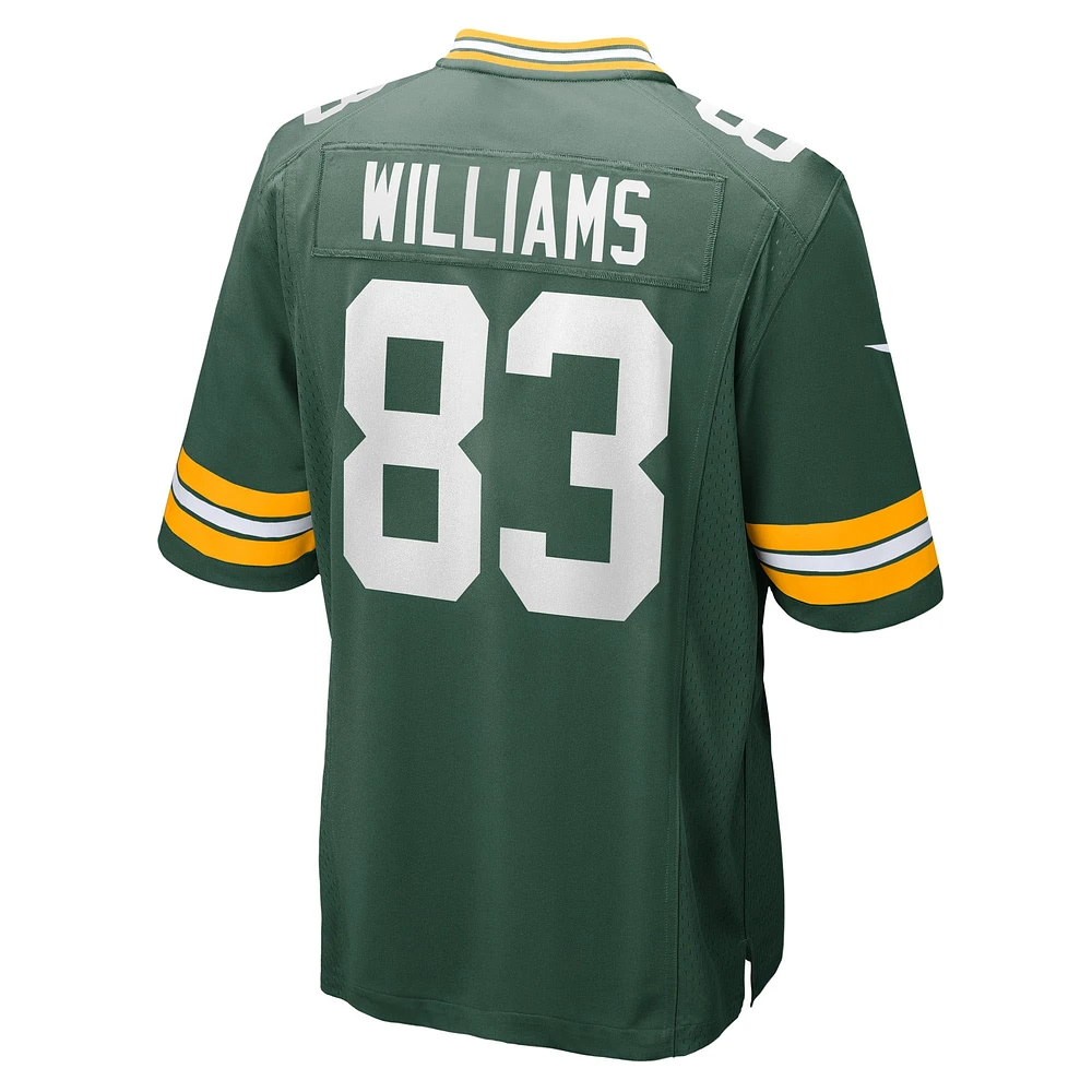 Men's Nike Savion Williams  Green Bay Packers Team Game Jersey