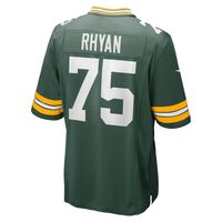 Men's Nike Sean Rhyan Green Bay Packers Game Player Jersey