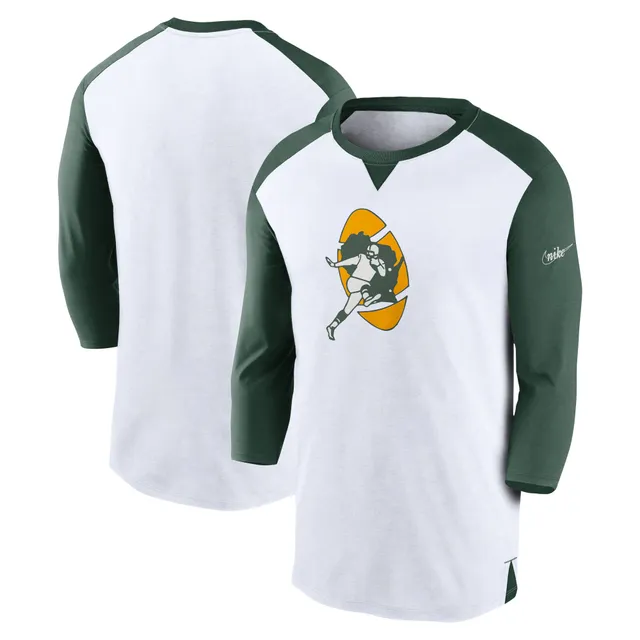 Men's Junk Food Green Green Bay Packers Tie-Dye Long Sleeve T-Shirt