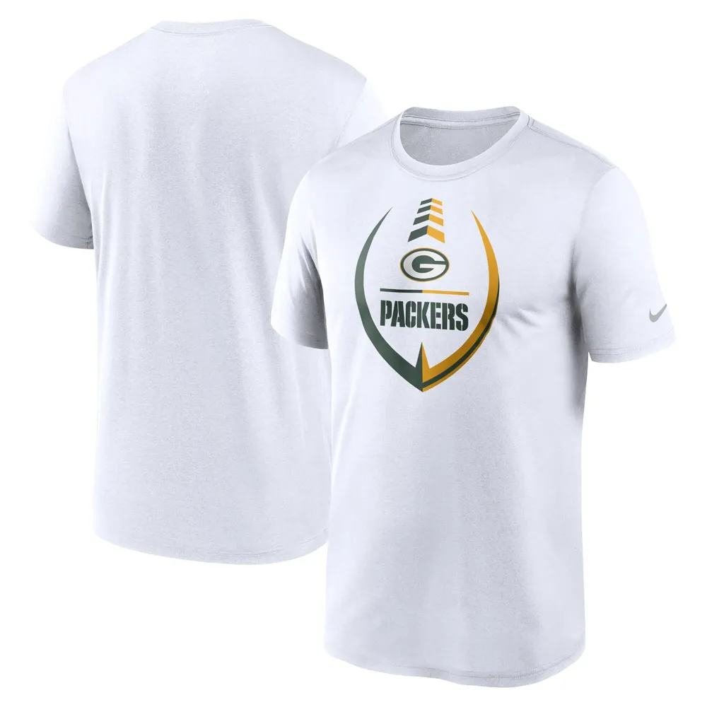 Green Bay Packers Nike Dr-Fit Cotton Long Sleeve T-Shirt - Womens