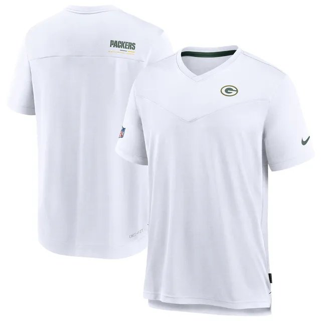 Nike Men's Dri-Fit Sideline Coach (NFL Green Bay Packers) Long-Sleeve Top in Green, Size: Medium | 00M23EE7T-0BK