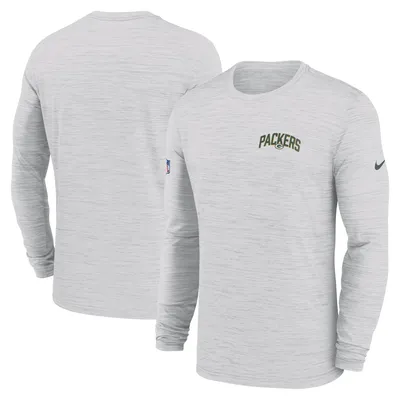 Green Bay Packers Gray Green Youth Gridiron Raglan Long, 55% OFF