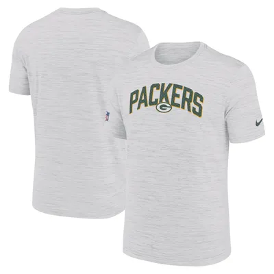 Nike Men's Green Bay Packers Sideline Velocity Dark Grey Heather Long  Sleeve T-Shirt