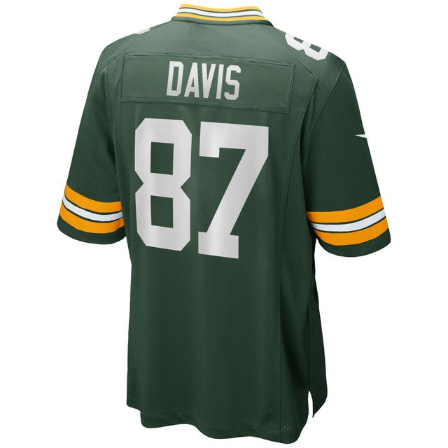 Nike Willie Davis Green Bay Packers Game Maillot de joueur retraité pour homme