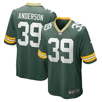 Maillot de match l'équipe Nike Zayne Anderson Green Bay Packers pour homme