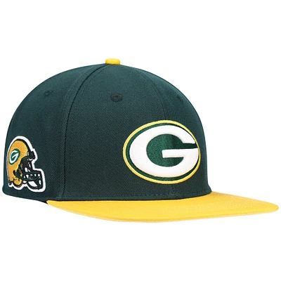 POT PAC GREEN GOLD NFL 2TONS BASIC SNAPBACK HATMENSNP