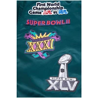 Men's Pro Standard Green Bay Packers Championship Satin Full-Snap Varsity Jacket