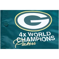 Men's Pro Standard Green Bay Packers Championship Satin Full-Snap Varsity Jacket