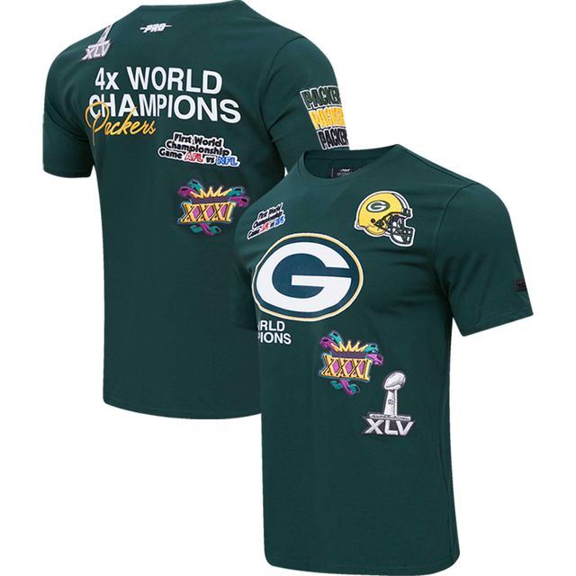 T-shirt de championnat Pro Standard Green Bay Packers pour hommes