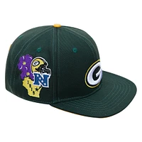 Casquette Snapback Hometown Packers de Green Bay Pro Standard verte pour homme