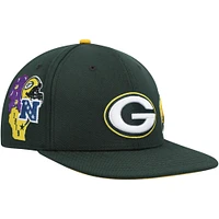 Casquette Snapback Hometown Packers de Green Bay Pro Standard verte pour homme