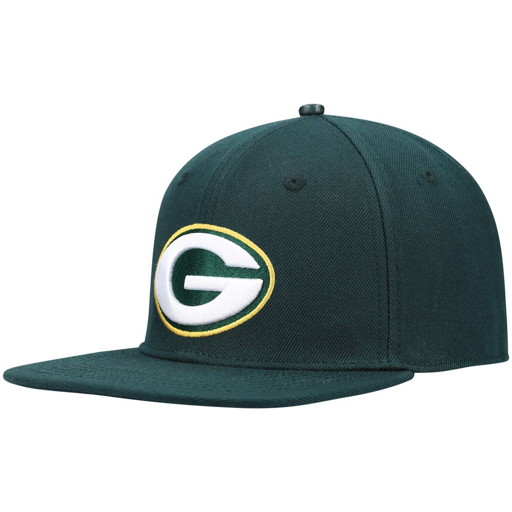 Men's Pro Standard Green Green Bay Packers Logo II Snapback Hat