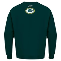 Men's Pro Standard Green Bay Packers Turn It Up Drop Shoulder Pullover Sweatshirt