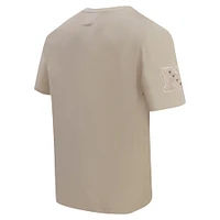 T-shirt à épaules tombantes Pro Standard Tan pour homme des Packers de Green Bay