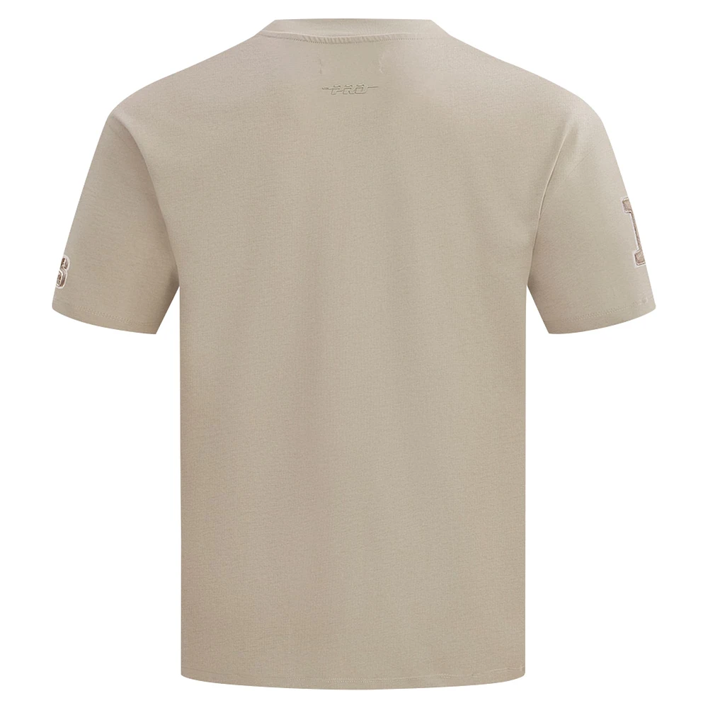 T-shirt à épaules tombantes Pro Standard Tan pour homme des Packers de Green Bay