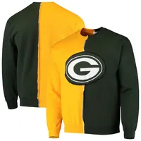 '47 Charcoal Green Bay Packers Locked in Headline Pullover Sweatshirt